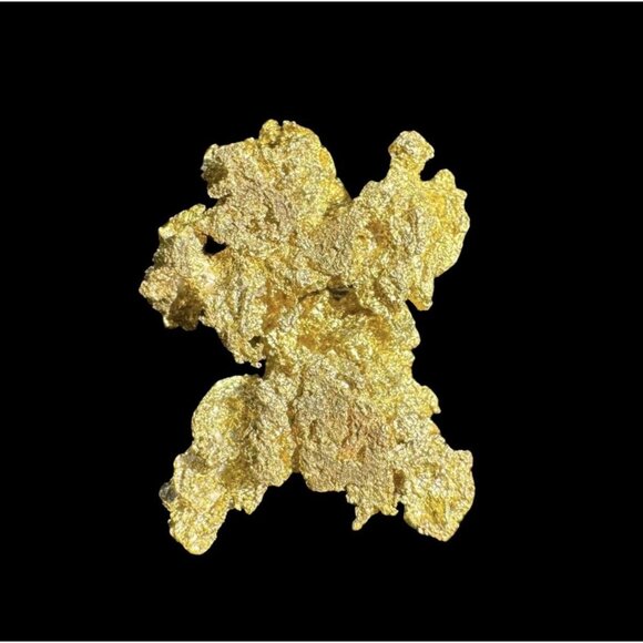 Gold Crystal Nugget Specimen - Grass Valley, California - 3.4 grams - Picture 1 of 10
